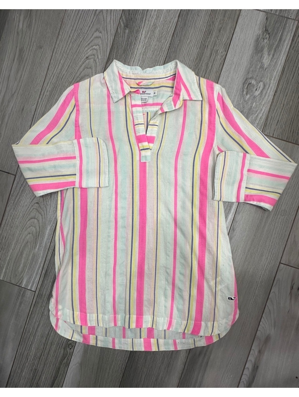 Vineyard Vines XS Striped Cotton Acrylic Shirt